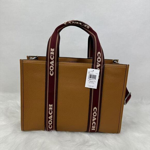 Coach Smith Tote Crossbody Bag In Leather/Silver/Penny Multi Cu997 NWT - Picture 3 of 10